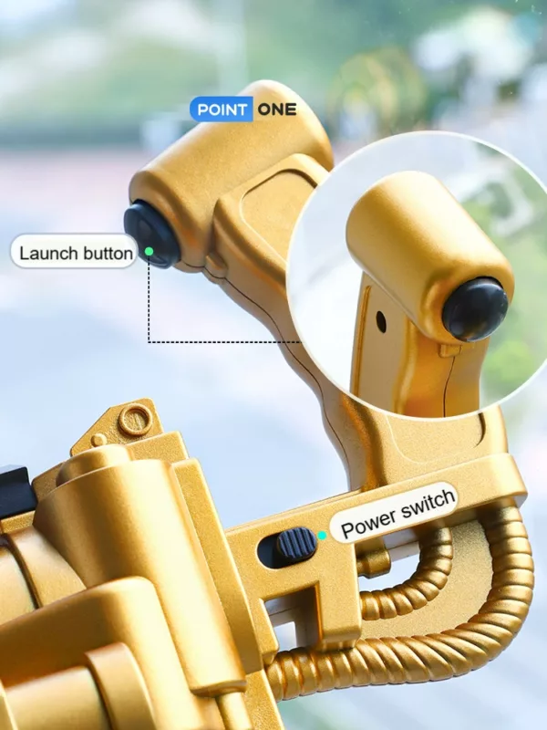 Golden Commando Gatling Blaster