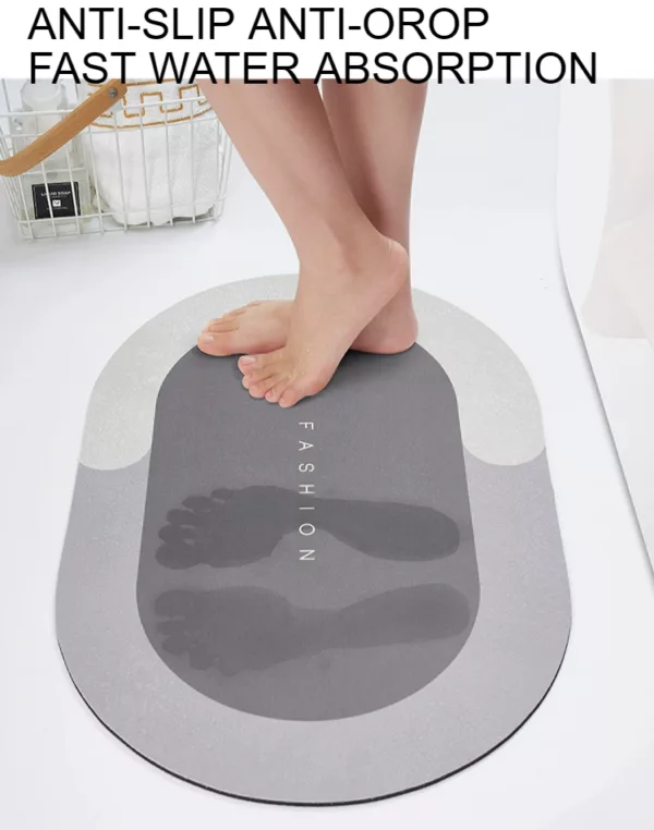 AquaSorb Diatomite Bath Mat