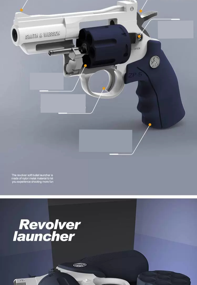 ZP5 Revolver Toy Gun