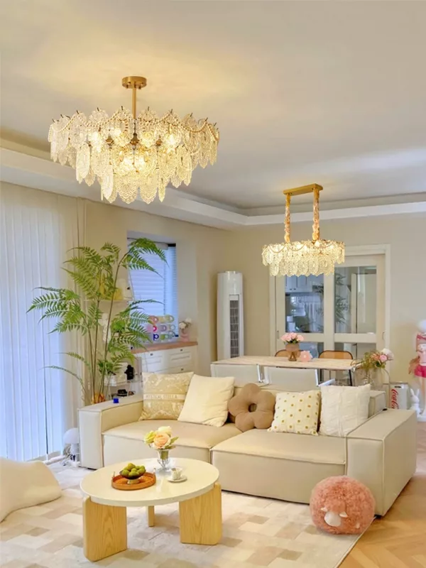 Parisian Elegance Crystal Chandelier