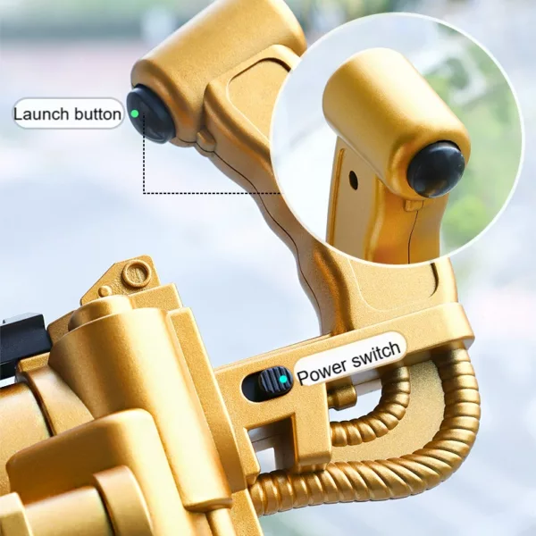 Golden Commando Gatling Blaster