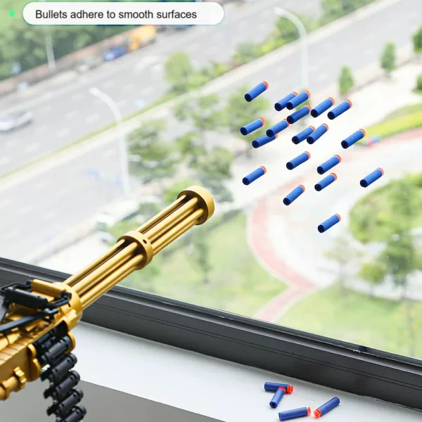 Golden Commando Gatling Blaster
