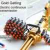 Golden Commando Gatling Blaster
