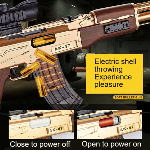AK-47 Assault Rifle Toy Replica