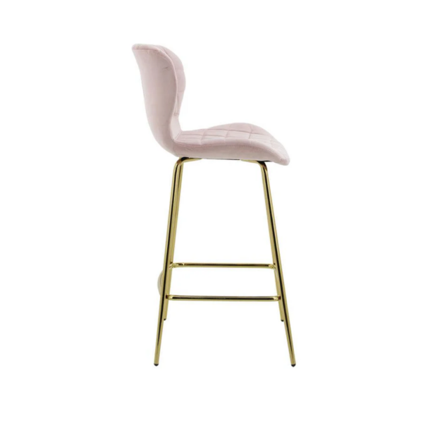 Blush Elegance Bar Chair