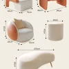 Modern Wave Lounge Set