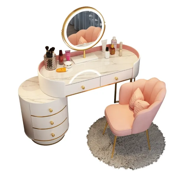 Glamour Marble Vanity Set
