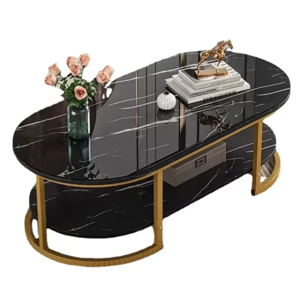 Opulent Noir Coffee Table
