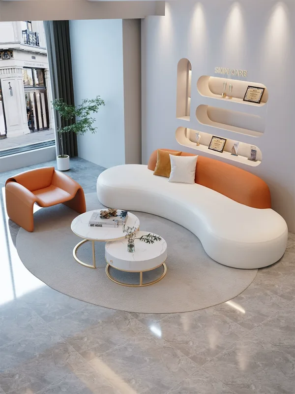 Modern Wave Lounge Set