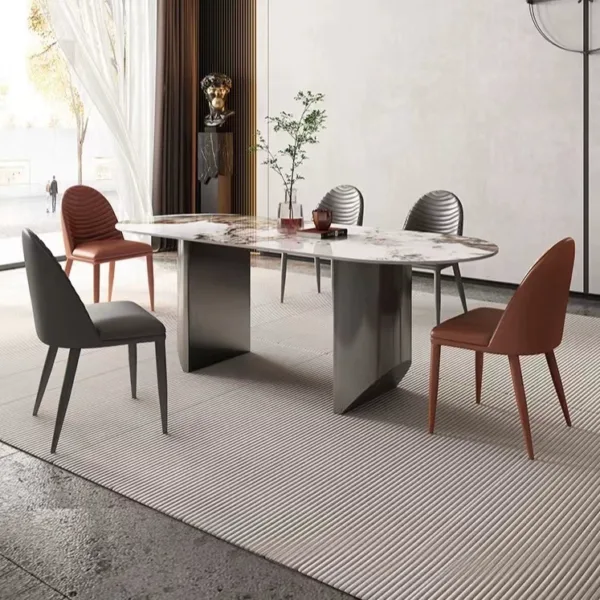 Serene Wave Dining Chair