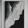 Black And White Rhythmic Decorative Painting