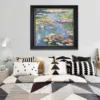 Monet Water Lily Hand-Painted Oil Painting Hanging Painting