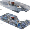 The Marquina Elegance Dining Table