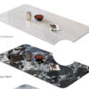 The Marquina Elegance Dining Table