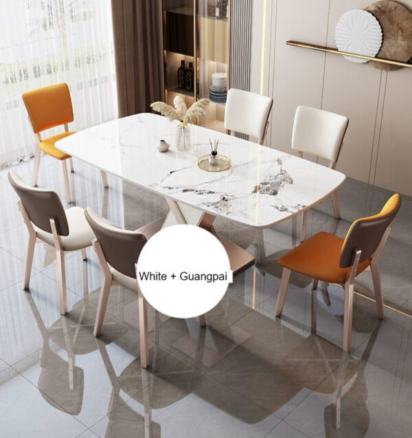 The Marquina Elegance Dining Table