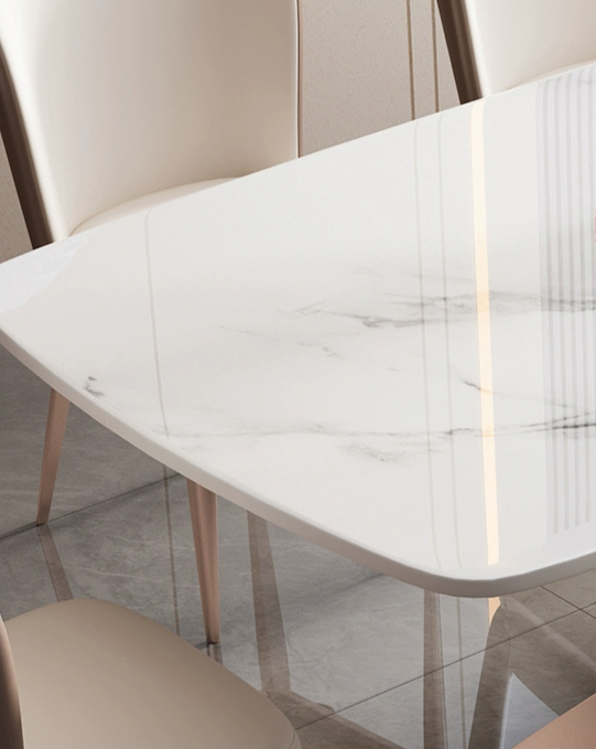 The Marquina Elegance Dining Table