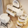 Lumina Luxe Dressing Table with LED Mirror & Drawers