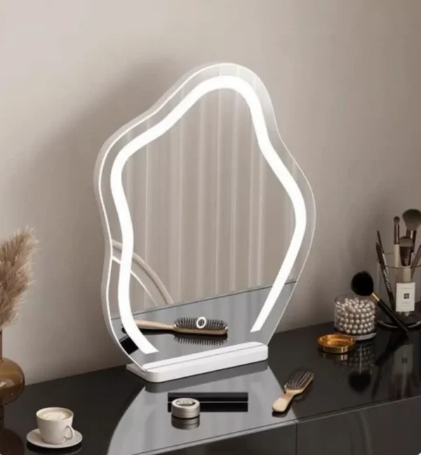 GlowCloud Solid Wood Dressing Table