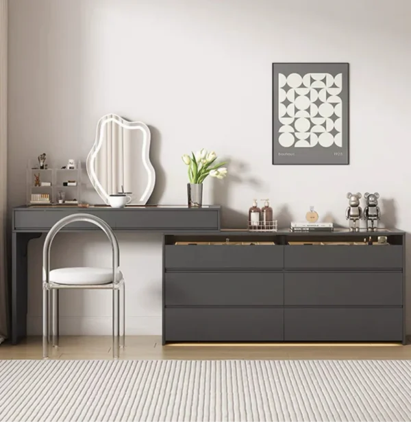 Decadent Geometric Vanity Set: Elevate Your Space with Elegance