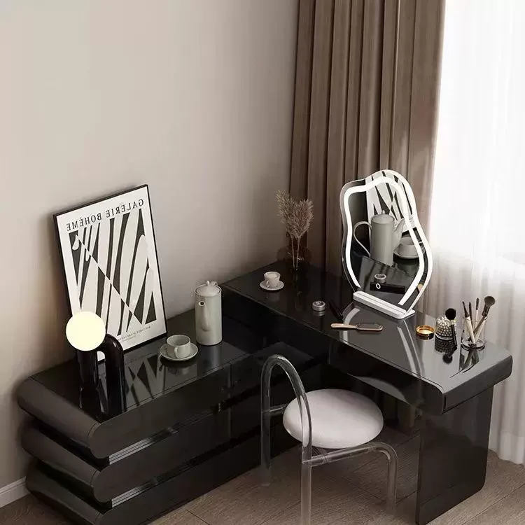 GlowCloud Solid Wood Dressing Table