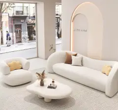 Odette Performance Bouclé Sofa