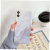 Marble Crack Matte iPhone Cases