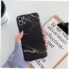 Marble Crack Matte iPhone Cases