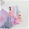 Marble Crack Matte iPhone Cases