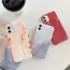 Marble Crack Matte iPhone Cases