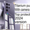 Crystal Transparent Frameless Luxury Shockproof Samsung Cases