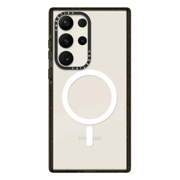 Custom Mirror Magnetic Transparent Soft Shell Samsung Cases