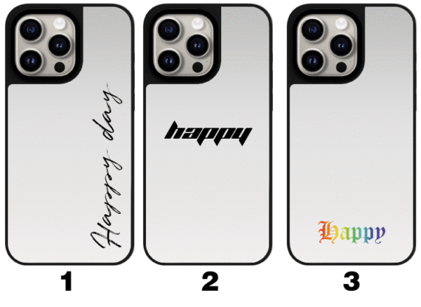 Custom Mirror Shield Armor Cases