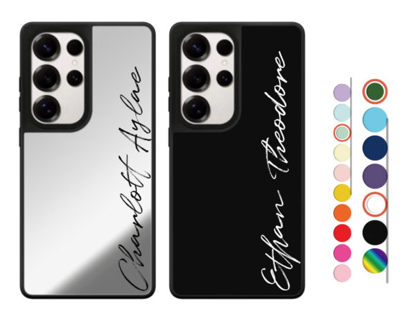 Custom ReflectaSnap MagSafe Custom Mirror Samsung Cases