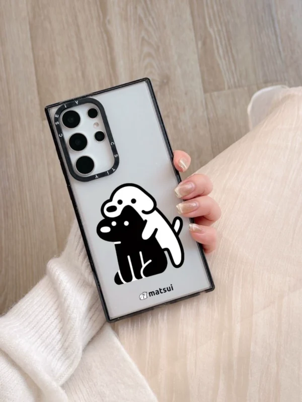 Custom Mirror Magnetic Transparent Soft Shell Samsung Cases