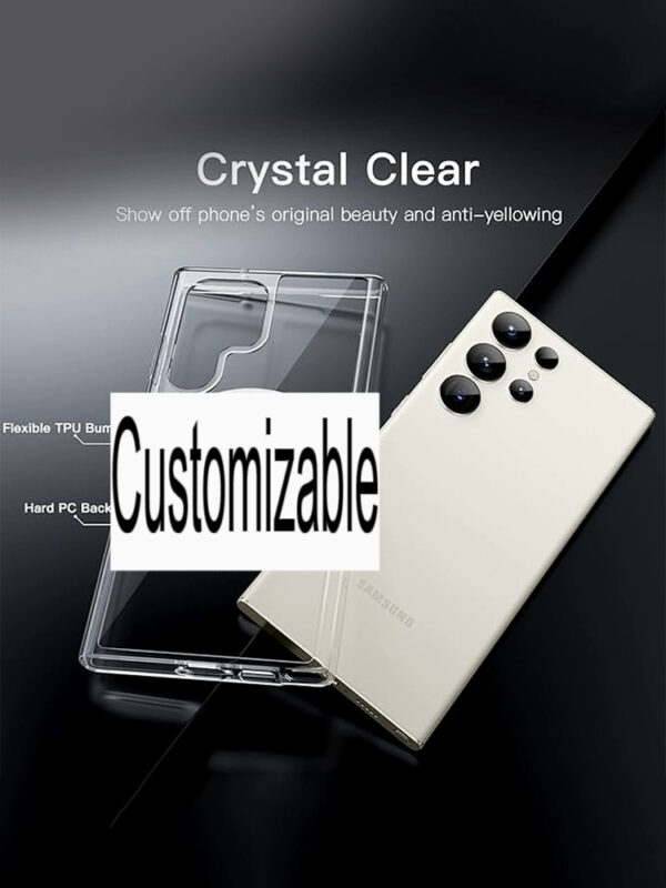 Custom MagnoSnap Clear Samsung Cases