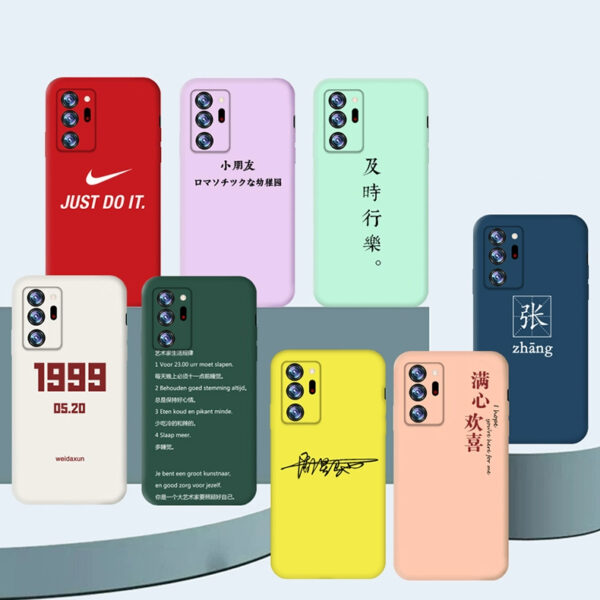 Custom InspiCase Liquid Silicone Cover Samsung Cases