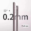 Crystal Transparent Frameless Luxury Shockproof Samsung Cases