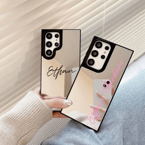 Custom ReflectaSnap MagSafe Custom Mirror Samsung Cases