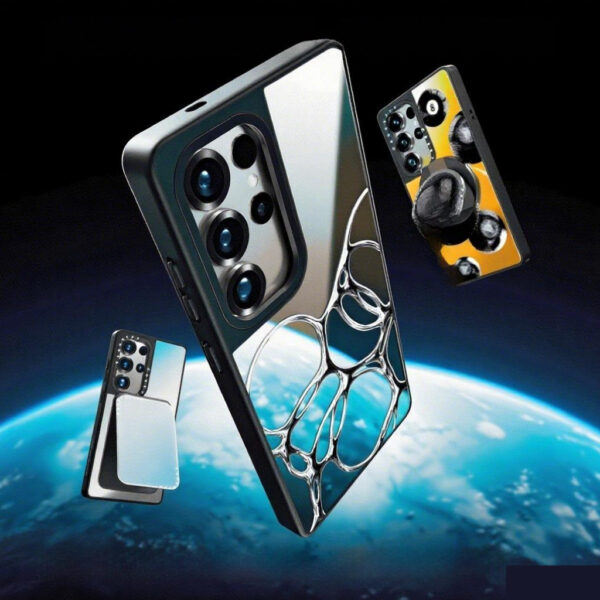 Custom ReflectaSnap MagSafe Custom Mirror Samsung Cases