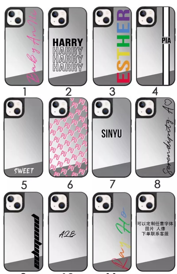 MirrorCharm MagSafe Custom iPhone Cases