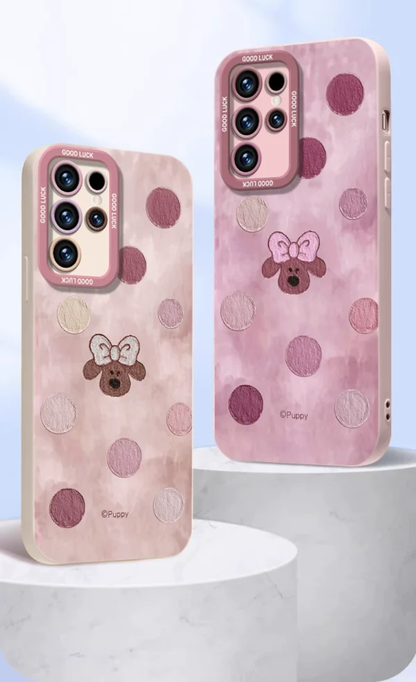 PawDots Liquid Silicone Protective Samsung Cases