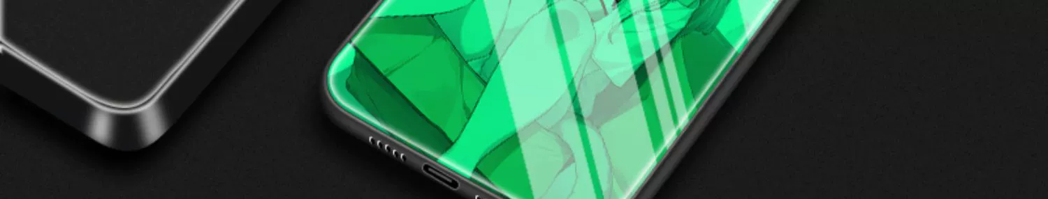 Custom LumiSnap Glow Glass Samsung Cases