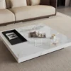 Modern Luxe Square Coffee Table