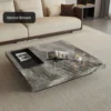 Modern Luxe Square Coffee Table
