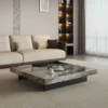 Modern Luxe Square Coffee Table