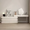 GlowCloud Solid Wood Dressing Table