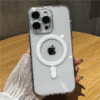 Magsafe Clear Case with Magnetic Ring iPhone Cases