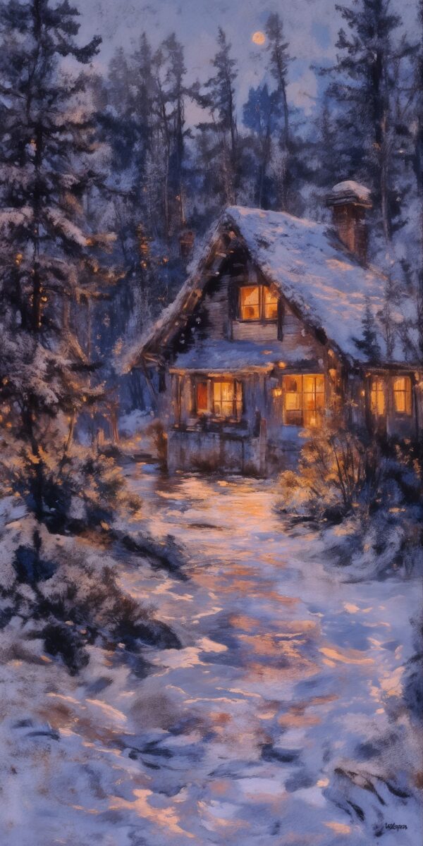 Winter Cabin
