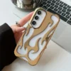Hollow Out Flame Fire Samsung Cases