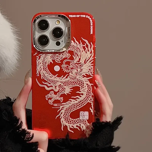 Dragon Electroplated iPhone Cases